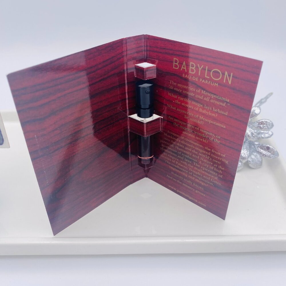 PENHALIGON'S Babylon EDP Warm Spicy Saffron Vanilla Cedar-Sample1.5ml,0.05oz-NEW - Picture 9 of 13